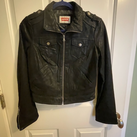 Levi’s Suede/Leather Trucker Jacket - Picture 3 of 13